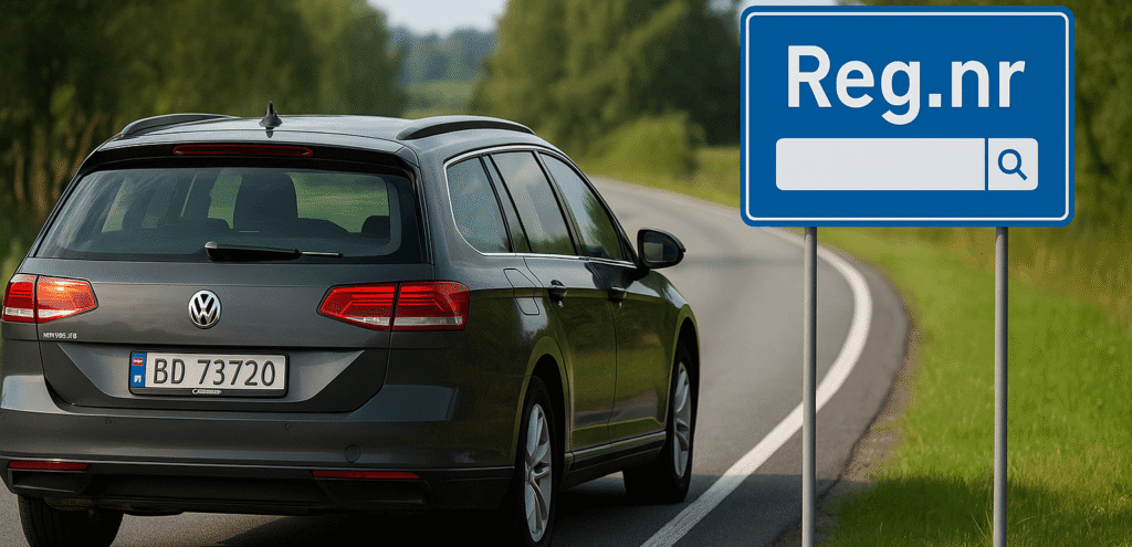 Reg nr slik finner du eieren volkswagen